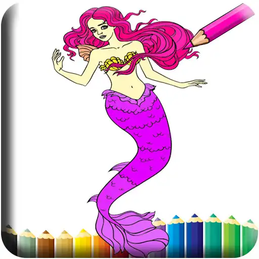 Free play online Mermaid Coloring Book APK