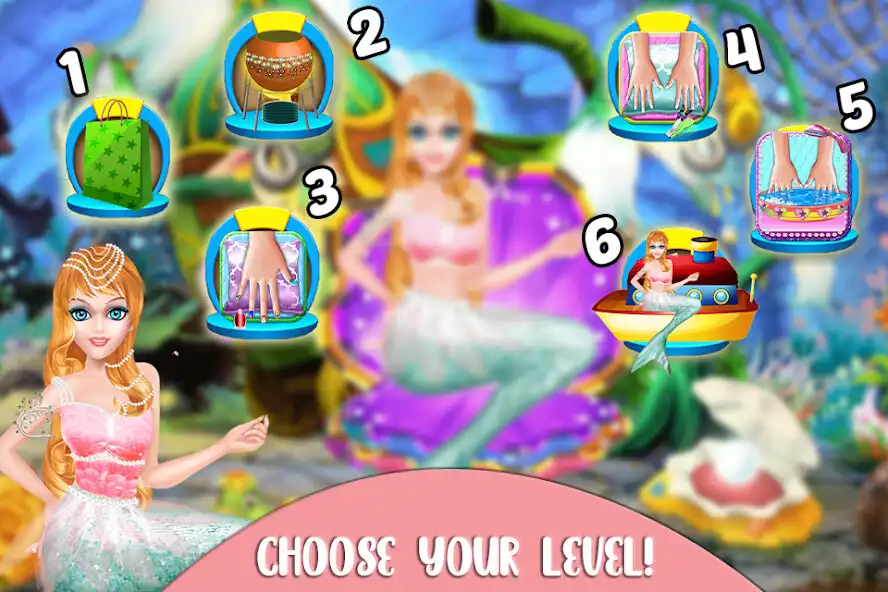 Play Mermaid Girl Nails Salon Games  and enjoy Mermaid Girl Nails Salon Games with UptoPlay