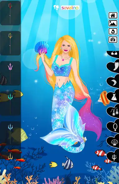 Play Mermaid Princess dress up  and enjoy Mermaid Princess dress up with UptoPlay