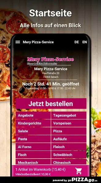 Play Mery Pizza-Service Salach as an online game Mery Pizza-Service Salach with UptoPlay