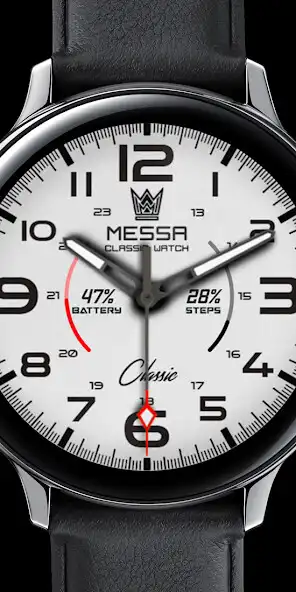 Play Messa Watch Face BN65 White  and enjoy Messa Watch Face BN65 White with UptoPlay