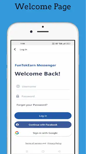 Play Messenger - Funtok  and enjoy Messenger - Funtok with UptoPlay