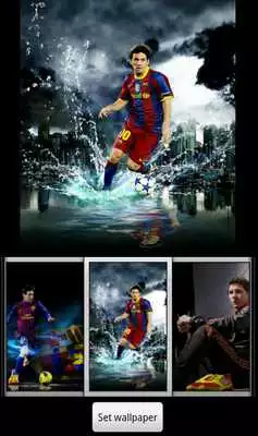 Play Messi Live Wallpaper