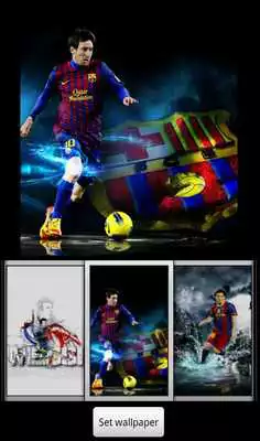 Play Messi Live Wallpaper