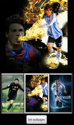 Play Messi Live Wallpaper