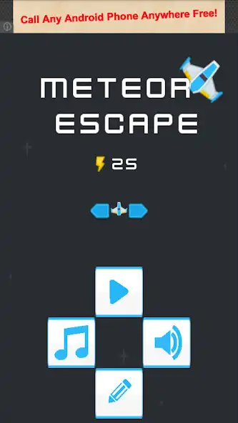 Play Meteor Escape  and enjoy Meteor Escape with UptoPlay