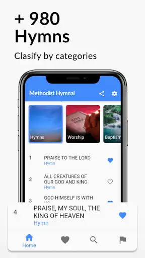 Play Methodist Hymns - Bible as an online game Methodist Hymns - Bible with UptoPlay