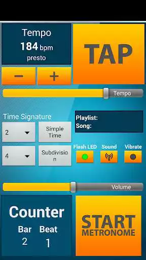 Play Metronome, Tuner  Piano