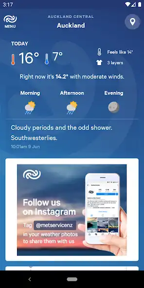 Play MetService NZ Weather  and enjoy MetService NZ Weather with UptoPlay