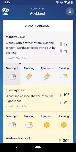 Play MetService NZ Weather as an online game MetService NZ Weather with UptoPlay