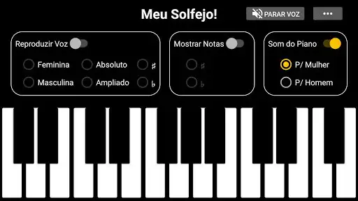 Play Meu Solfejo! as an online game Meu Solfejo! with UptoPlay