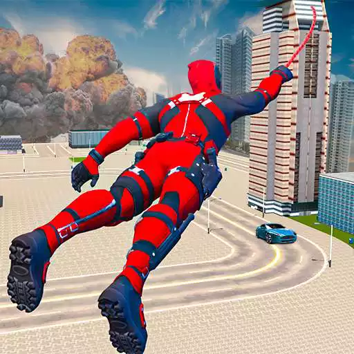 Play Miami Rope Hero: Spider Games APK