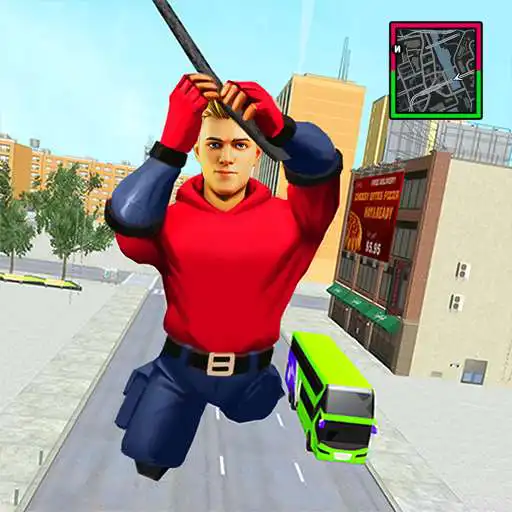 Play Miami Spider Hero: Gangster Crime City APK