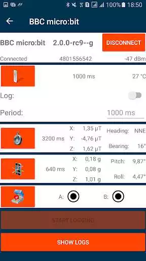 Play micro:bit logger