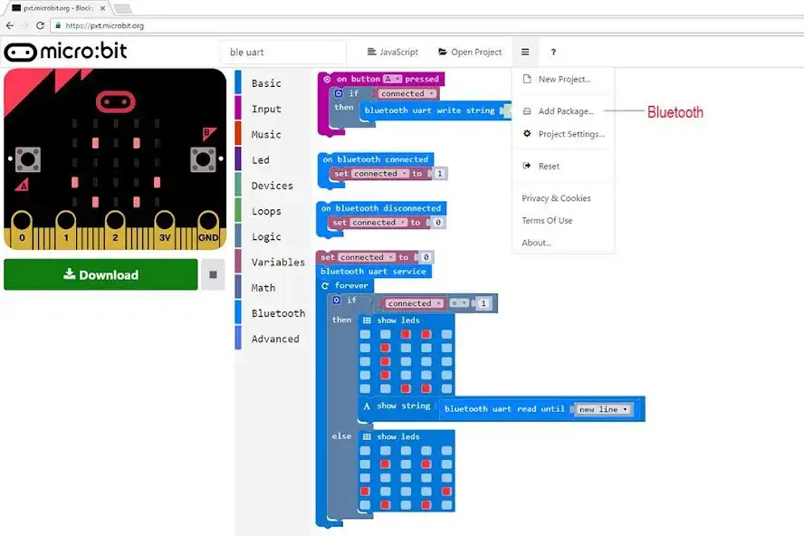 Play micro:bit UART Terminal  and enjoy micro:bit UART Terminal with UptoPlay