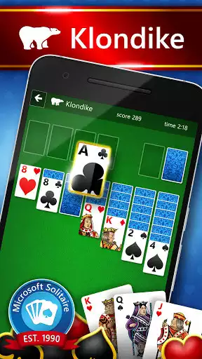 Play Microsoft Solitaire Collection as an online game Microsoft Solitaire Collection with UptoPlay