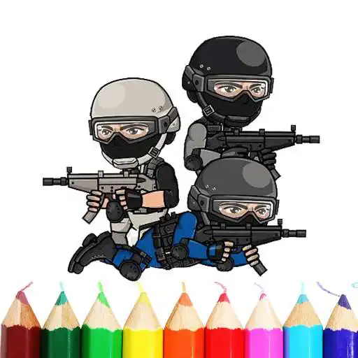 Play Military Army Coloring Book APK