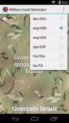 Play Military Insult Generator