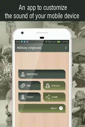 Play military ringtones for phone  and enjoy military ringtones for phone with UptoPlay