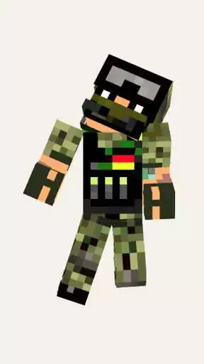 Play Military Soldier for Minecraft pe as an online game Military Soldier for Minecraft pe with UptoPlay