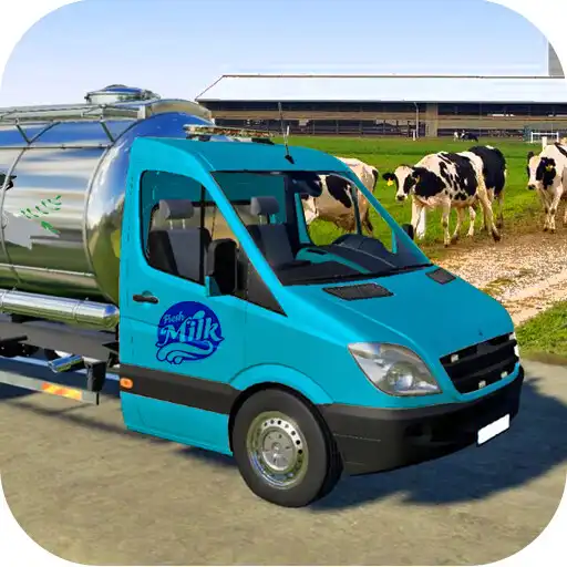 Play Milk Van Cow Milk Delivery Sim APK