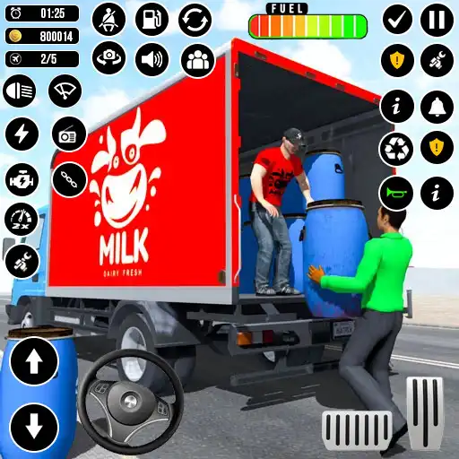 Play Milk Van Delivery Simulator 3D APK