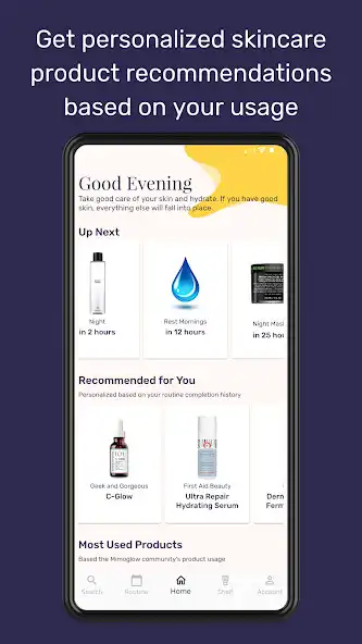 Play Mimoglow - Skincare Tracker App  and enjoy Mimoglow - Skincare Tracker App with UptoPlay