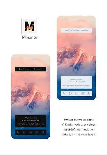 Play Minante: Minimal KLWP  and enjoy Minante: Minimal KLWP with UptoPlay