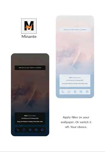 Play Minante: Minimal KLWP as an online game Minante: Minimal KLWP with UptoPlay