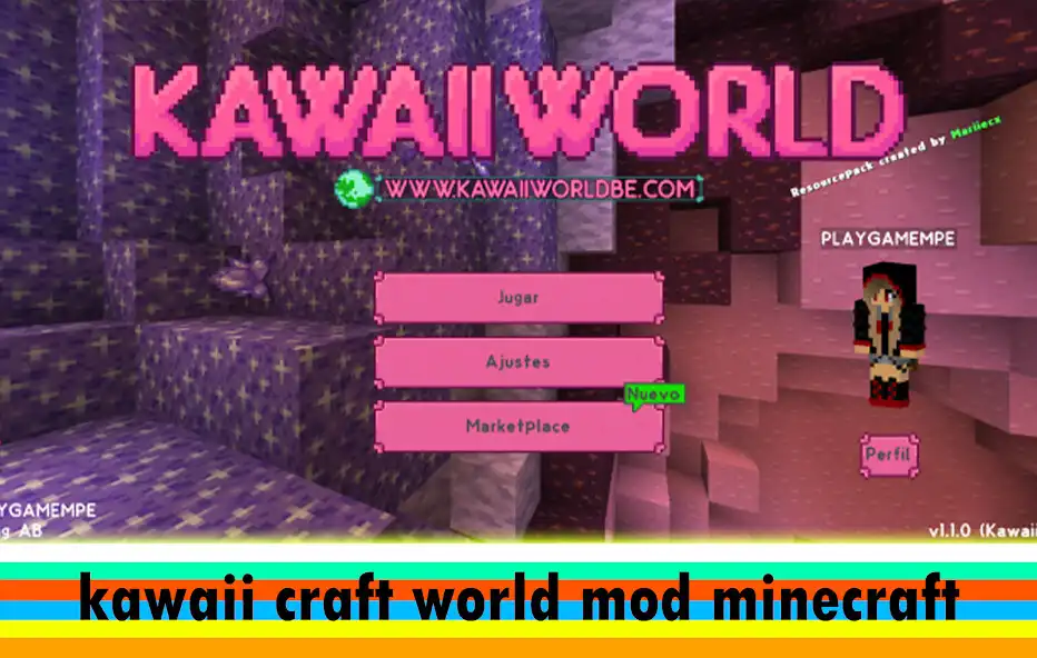 Play Minecraft Kawaii WorldCraft  and enjoy Minecraft Kawaii WorldCraft with UptoPlay