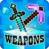 Free play online Minecraft New Weapons Mod APK