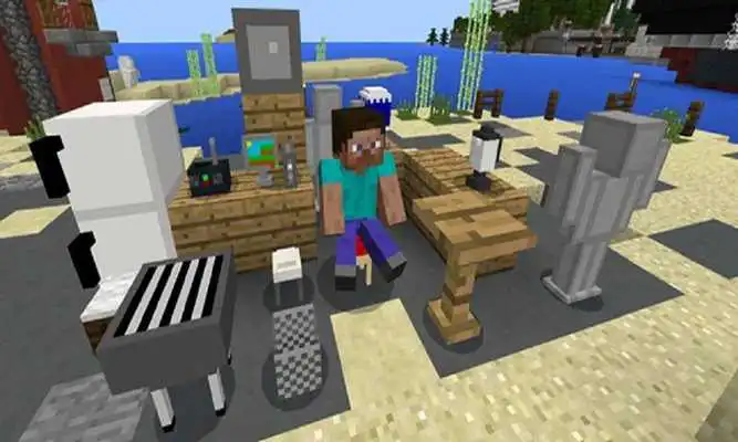 Play Mine Furniture Mod MCPE