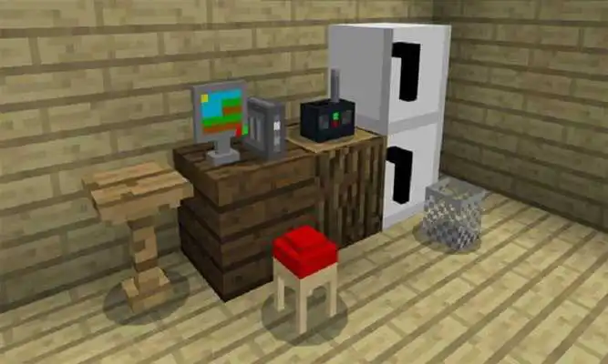 Play Mine Furniture Mod MCPE