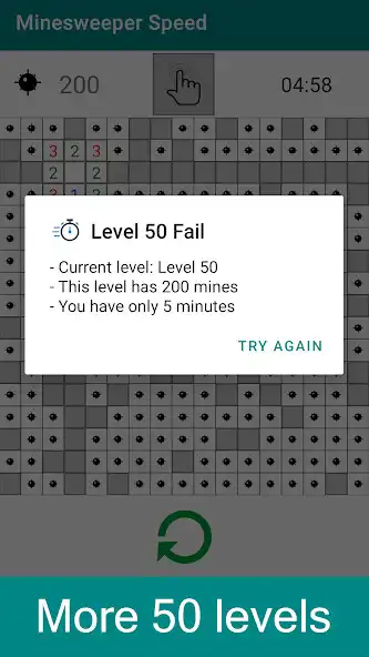 Play MineSweeper Speed challenge 5M as an online game MineSweeper Speed challenge 5M with UptoPlay