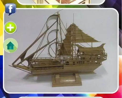 Play miniature bamboo boat as an online game miniature bamboo boat with UptoPlay