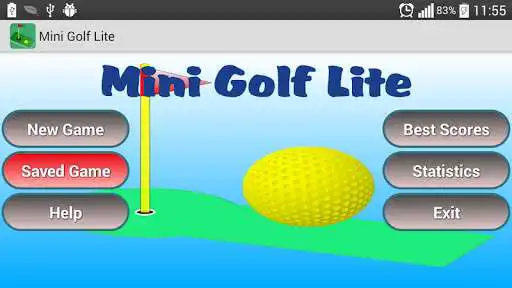 Play APK Mini Golf Lite  and enjoy Mini Golf Lite with UptoPlay com.mksoftsi.minigolf