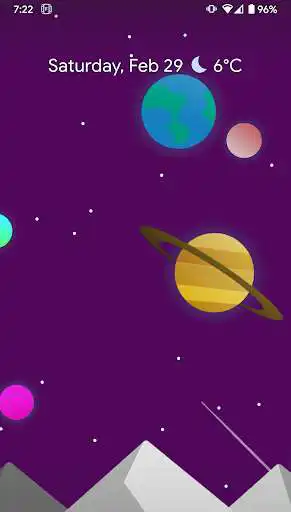 Play Minimalist Space Live Wallpaper as an online game Minimalist Space Live Wallpaper with UptoPlay