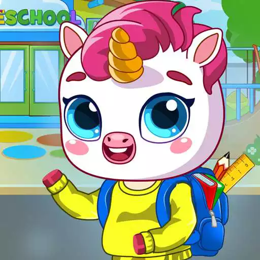 Play Mini Town: My Unicorn School APK