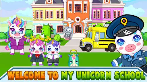 Play Mini Town: My Unicorn School  and enjoy Mini Town: My Unicorn School with UptoPlay