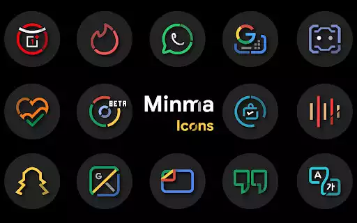 Play Minma Icon Pack  and enjoy Minma Icon Pack with UptoPlay