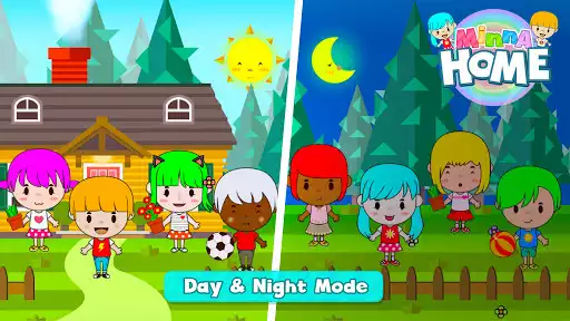 Play Minna Home Sweet Pretend Playground  and enjoy Minna Home Sweet Pretend Playground with UptoPlay