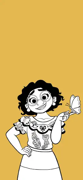 Play Mirabel princes Coloring game  and enjoy Mirabel princes Coloring game with UptoPlay