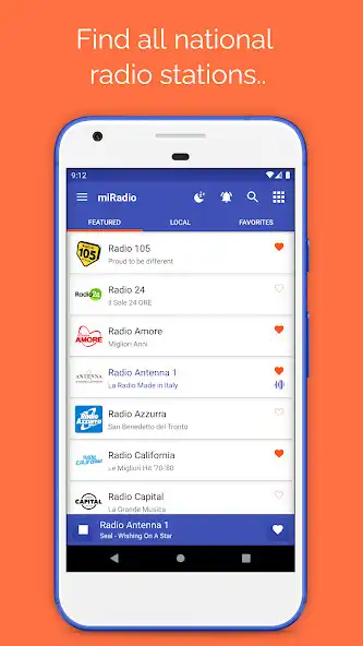 Play miRadio: Italy FM Radio  and enjoy miRadio: Italy FM Radio with UptoPlay