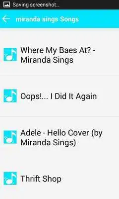 Play Miranda Sings All Songs