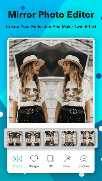 Play Mirror Photo Editor : Photo Editor & Collage Maker  and enjoy Mirror Photo Editor : Photo Editor & Collage Maker with UptoPlay