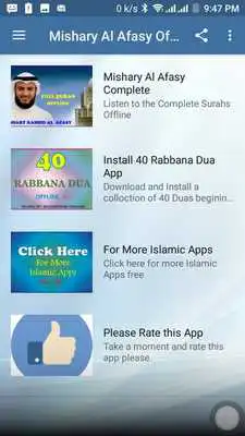 Play Mishary Al Afasy Offline Quran