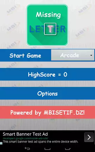 Play Missing Letter  and enjoy Missing Letter with UptoPlay