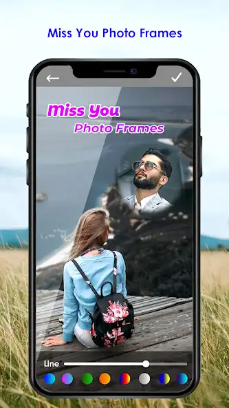 Play Miss You Photo Editor Frames  and enjoy Miss You Photo Editor Frames with UptoPlay