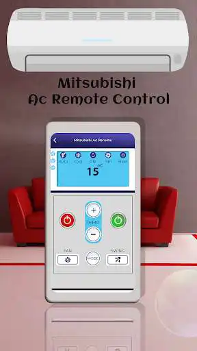 Play Mitsubishi AC Remote Control as an online game Mitsubishi AC Remote Control with UptoPlay