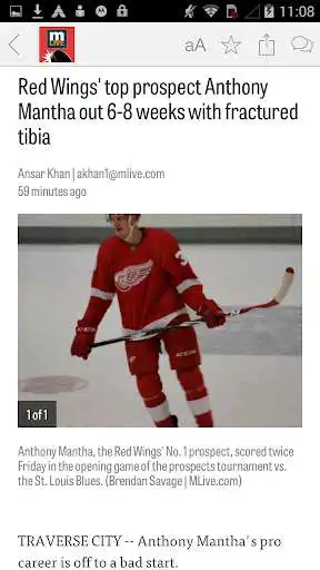 Play MLive.com: Red Wings News as an online game MLive.com: Red Wings News with UptoPlay